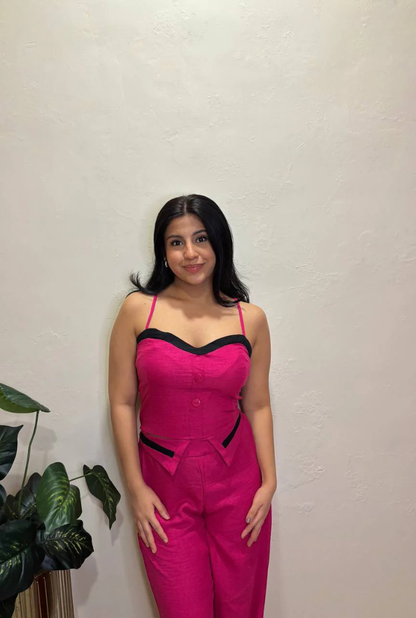 Sweet Heart Pink Cordset