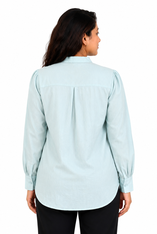 Powder Blue Kurti Shirt