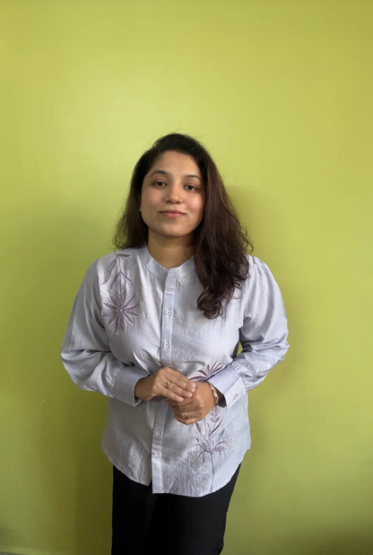 Purple Kurti Shirt